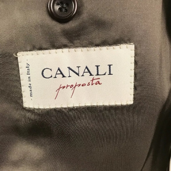 Canali Proposta brown sport coat 40R - Picture 7 of 8